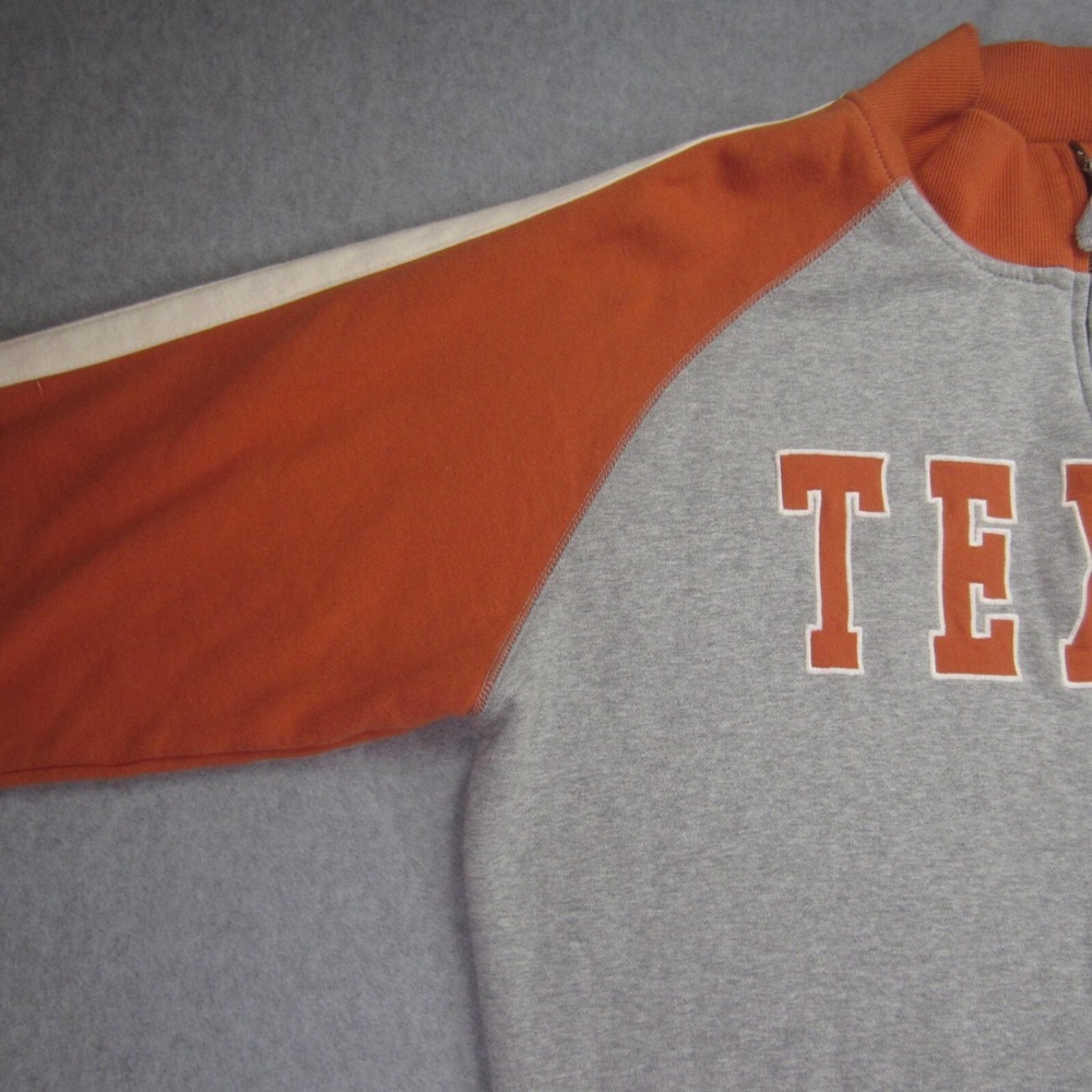 Texas Longhorns Jacket Womens XL Orange Full Zip Embroidered Campus Heritage‎ - Picture 3 of 14